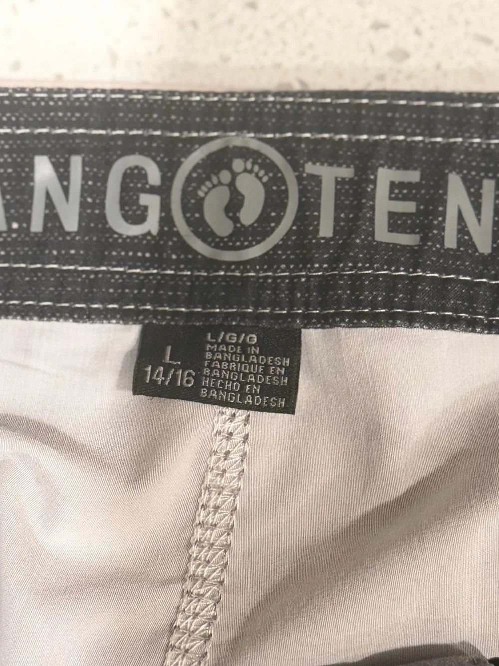 Boys hang ten swim trunks size 14/16